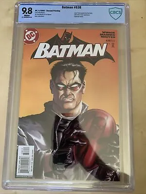 Buy Batman 638 - CBCS 9.8 - Second Printing - Jason Todd Revealed As Red Hood • 158.87£