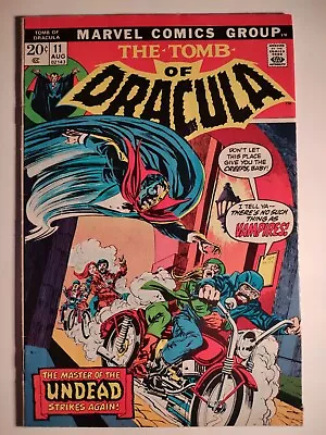 Buy Tomb Of Dracula #11, FN-/5.5, Marvel 1973, Gemini Mailer • 11.19£
