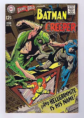 Buy Brave And The Bold #80 GD 1st App Hellgrammite Neal Adams 1968 DC Comics • 26.18£