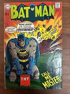 Buy BATMAN #215 VG-  Call Me Master!  (DC 1969) • 14.39£