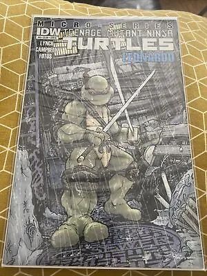 Buy IDW COMICS Teenage Mutant Ninja Turtles TMNT Micro Series Leonardo #4 • 12£
