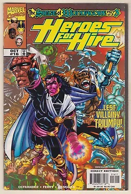 Buy Heroes For Hire #16  (Marvel - 1997 Series) Vfn • 2.25£
