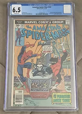 Buy Amazing Spider-Man #162 - Marvel 1976 CGC 6.5 Punisher & Nightcrawler • 79.91£