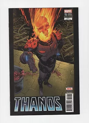 Buy Marvel Thanos Comic Book #15 2018 Cosmic Ghost Rider Cover 3rd Print Shaw • 10.21£