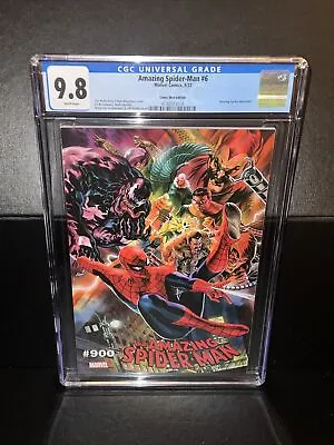 Buy Amazing Spider-Man #6 900 CGC 9.8 Comic Mint Trade Massafera Variant • 69.99£