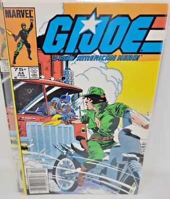 Buy G.i. Joe : A Real American Hero #44 Mike Zeck Cover Art *1986* Newsstand 8.5 • 11.39£