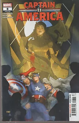 Buy Marvel Comics Captain America #8 June 2024 1st Print Nm • 6.75£