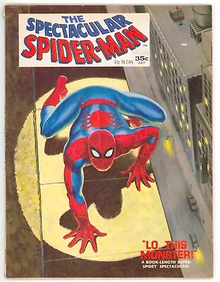 Buy SPECTACULAR SPIDER-MAN MAGAZINE #1 VG, Stan Lee, John Romita, Marvel Comics 1968 • 31.62£