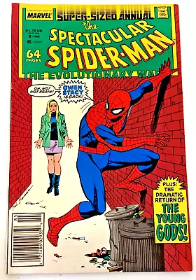 Buy Spectacular Spider-Man, The Annual #8 (1988) Marvel Comics Evolutionary War • 10.35£