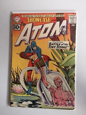 Buy DC SHOWCASE Presents 34 1st Appearance Of The ATOM KEY ISSUE Comic 1961  • 210£