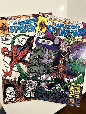 Buy The Amazing Spider-Man #318 #319 - Todd McFarlane - Marvel Comics • 25£