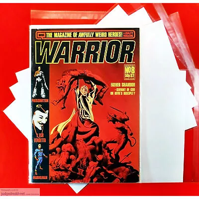 Buy Warrior Magazine # 8 Original V For Vendetta British Alan Moore Comic (Lot 3644 • 13.49£