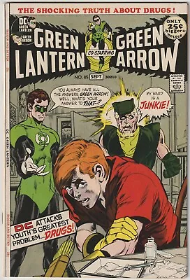 Buy Green Lantern #85 VF- 7.5 Classic Neal Adams Drug Issue DC Comics 1971 • 216.82£