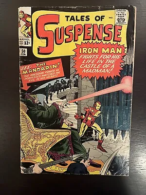 Buy Tales Of Suspense 50 G/VG, 1st Mandarin 1964 Marvel Lee And Kirby • 115.19£