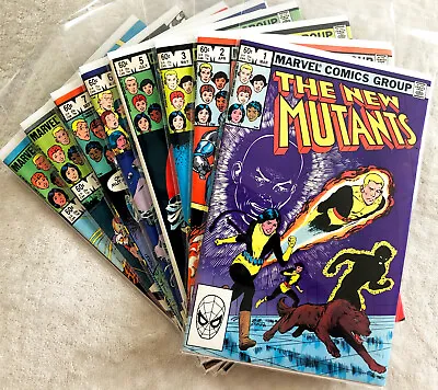 Buy New Mutants #1 #2 #3 #5 #6 #7 #10 #12 Eight Issue Discount Run! • 19.76£