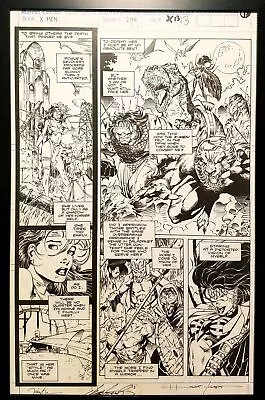 Buy Uncanny X-Men #274 Pg. 13 Rogue Jim Lee 11x17 FRAMED Original Art Poster Marvel  • 47.35£