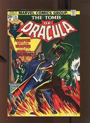 Buy Tomb Of Dracula #21  -  Mvs Intact (7.5 Ob) 1974 • 15.97£