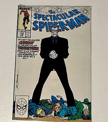 Buy 🔑🔥The Spectacular Spider-Man #139 1989 Orig.Tombstone Key Issue SEE PICS (A-4) • 6.40£