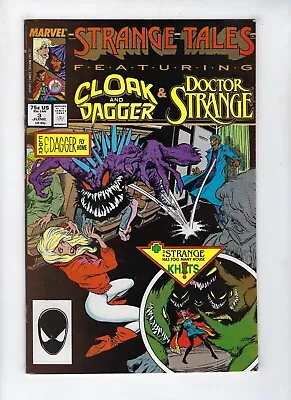 Buy STRANGE TALES Vol.2 # 3 (CLOAK And DAGGER & DOCTOR STRANGE, June 1987) VF • 3.95£