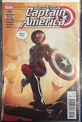 Buy Captain America Cam Wilson #16 VF+/NM- 1st Print Free UK P&P Marvel Comics • 3£