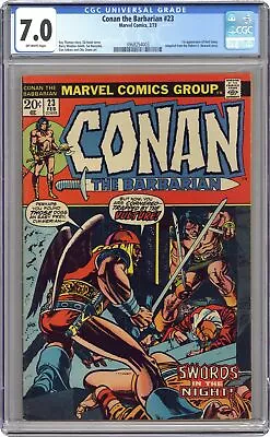 Buy Conan The Barbarian #23 CGC 7.0 1973 3968254003 1st App. Red Sonja • 231.18£