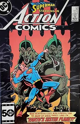 Buy Action Comics 576 VF  £5 1986. Postage 2.95.  • 5£