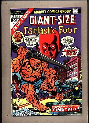 Buy Giant-size Fantastic Four #2_august 1974_nm Minus_ Time To Kill _bronze Age! • 4.20£