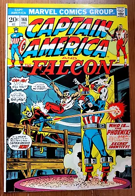 Buy Captain America #168 Comic Book 1973 VF- 1st App Baron Helmut Zemo • 44.77£