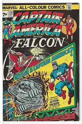 Buy Captain America (Vol 1) # 178 (VryFn Minus-) (VFN-) Price VARIANT RS003 COMICS • 11.39£