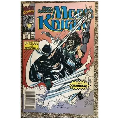 Buy Marc Spector: Moon Knight #23 Newsstand In NM Minus Condition. Marvel Comics [p{ • 5.14£