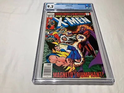 Buy Uncanny X-Men 112 CGC 9.2 NM- Bronze Age Claremont Byrne Magneto! 1978 • 121.46£