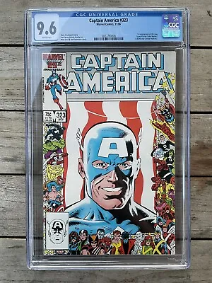 Buy Captain America #323 1986 1st App Super-Patriot (John Walker) CGC 9.6 • 126.49£