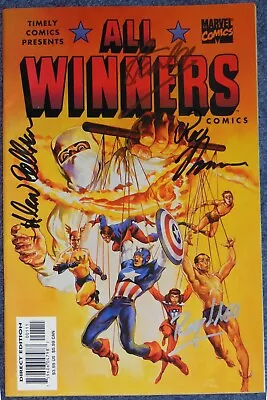 Buy All Winners #19~timely Comics~1999~signed~stan Lee~allen Bellman~ray Lago~coa • 79.94£