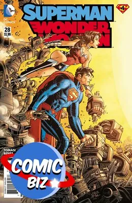 Buy Superman Wonder Woman #28 (2016) 1st Print Bag & Boarded Variant Cover Dc Comics • 3.50£