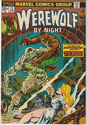 Buy ~WEREWOLF BY NIGHT #13~ (1974)  His Name Is Taboo  ~1st TABOO~ ~1st TOPAZ~ • 39.57£