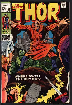 Buy Thor #163 9.0 // 2nd Cameo App Adam Warlock Marvel Comics 1969 • 135.19£