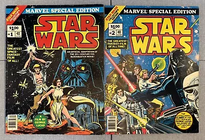 Buy Star Wars #1 & 2 Marvel Treasury Special Edition Newsstand Editions • 39.79£
