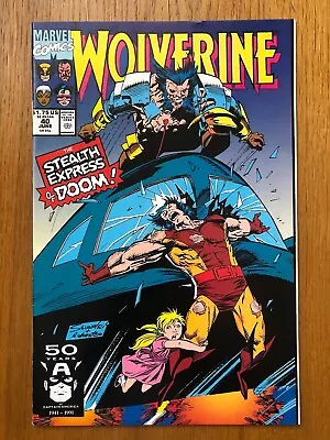 Buy Marvel Comics - Wolverine #40 - Writer: Larry Hama - Artist: Marc Silverstri • 0.99£