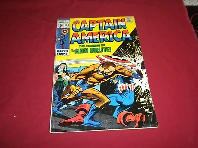 Buy BX3 Captain America #121 Marvel 1970 Comic 4.5 Bronze Age Copy 3 • 12.23£