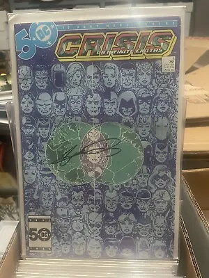 Buy Crisis On Infinite Earths #5 - FN/VF - 1985 - Signed By George Perez • 31.97£