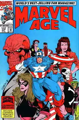 Buy Marvel Age #112 FN; Marvel | Captain America - We Combine Shipping • 2.20£