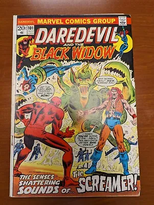 Buy Daredevil #101 - July 1973 - Black Widow - VG -  Angar The Screamer - Spine Roll • 7.90£