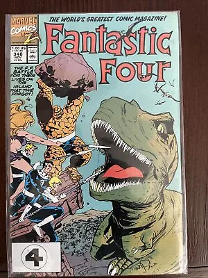 Buy Fantastic Four #346 First Cameo Of TVA Marvel Comics NM • 15.77£