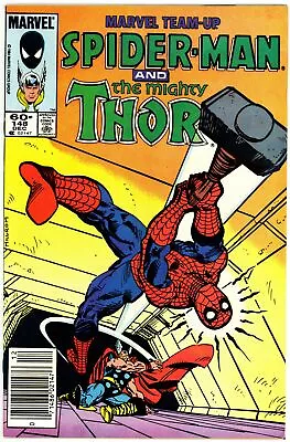 Buy Marvel Team-Up (1972) #148 F/VF 7.0 Spider-Man Thor • 2.57£