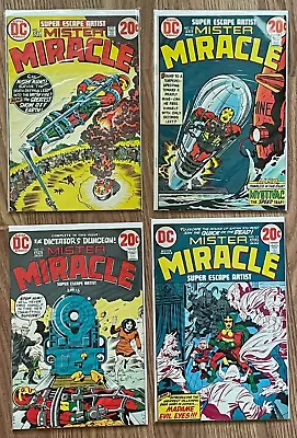 Buy Mister Miracle #12, 11, 13, 14 -**4 COMIC LOT!** -DC COMICS -1973 • 23.99£
