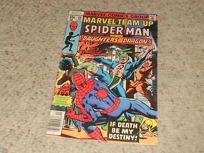 Buy 1977 Marvel Team-Up Spider-Man Daughters Of The Dragon Comic Book #64!!! • 6.42£