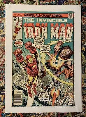 Buy Iron Man #93 - Dec 1976 - Commander Kraken Appearance! - Vfn+ (8.5) Pence! • 7.99£