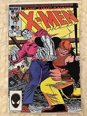 Buy Uncanny X-men #183 - Colossus Vs. Juggernaut! Marvel Comics, Wolverine, Xavier! • 10.39£