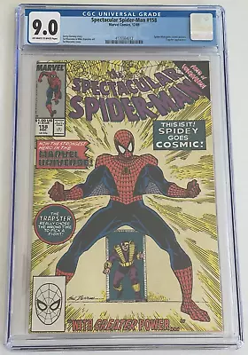 Buy Spectacular Spider-Man #158 CGC Graded 9.0 | First Appearance Cosmic Spider-Man! • 35.61£