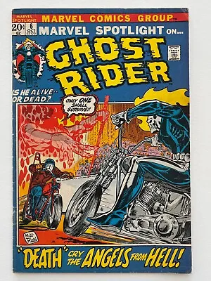 Buy Marvel Spotlight #6 (1972) 2nd Ghost Rider Appearance, Origin Retold VG/FN Range • 78.83£